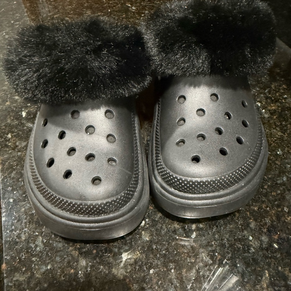 Crocs platform clogs -lined - Picture 2 of 3